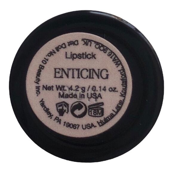 Doll 10 NWOB Hydrating Long Lasting Enticing Lip Rouge Mauve Lipstick - Picture 1 of 14